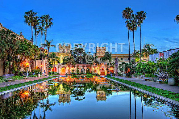 House of Hospitality/Lily Pond at Dusk 2