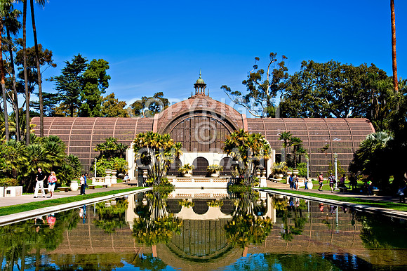 Botanical Building/Lily Pond