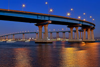 Coronado Bridge at Dusk
