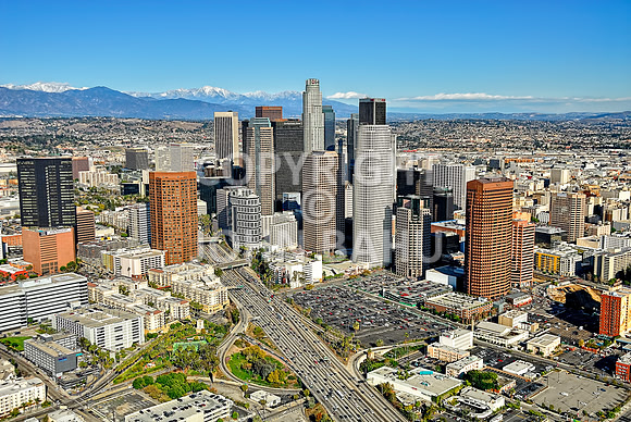 Downtown LA Aerial 4