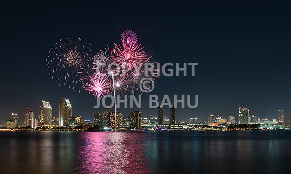 Fireworks Over San Diego Bay 2