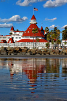Hotel Del Coronado w Rocks/Reflection