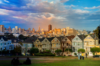 Painted Ladies/San Francisco Day/Golden Hour/Dusk Blend