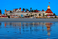 Hotel Del Coronado Beach Dusk