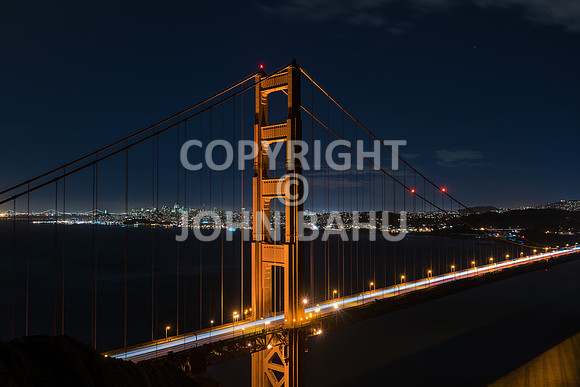 Golden Gate Biridge at Night