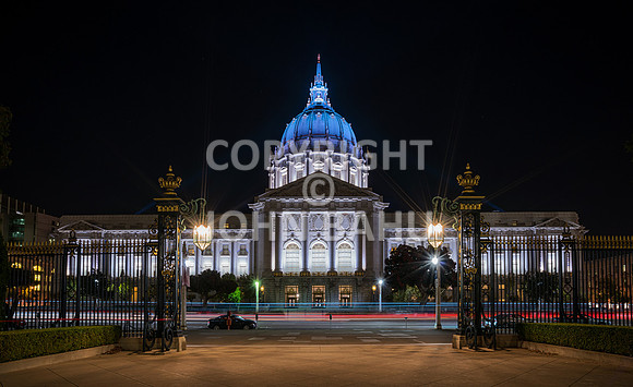 San Francisco City Hall at Night