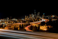 Seattle from Dr. jose Rizal Park at Night