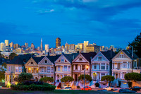 Painted Ladies/San Francisco Dusk 2