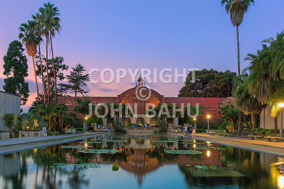 Botanical Building/Lily Pond Susnet