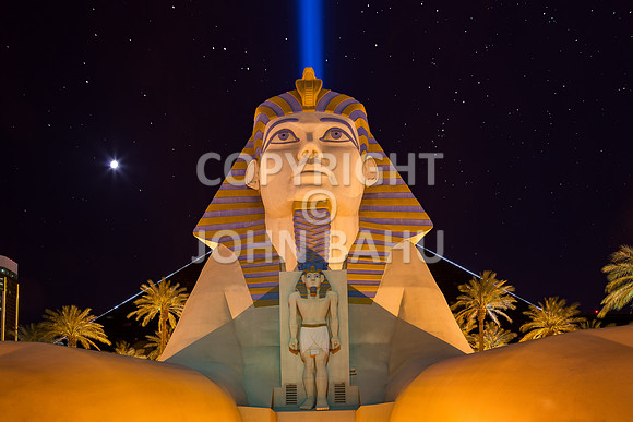Luxor Sphinx at Night 2
