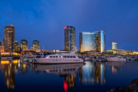 Marriott Marina Blue Hour