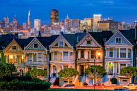 Painted Ladies/San Francisco Dusk 3