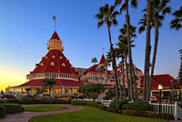 Hotel Del Christmas Lights Dusk 3