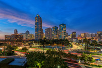 Downtown San Diego Marina Dist. Dusk 1