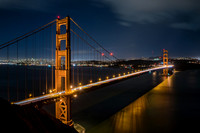 Golden Gate Biridge at Night 2
